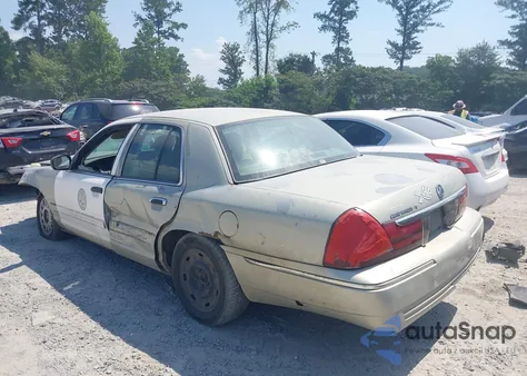 2003 Mercury Grand Marquis Gs из США, поврежденный, VIN 2MEFM74W33X689865